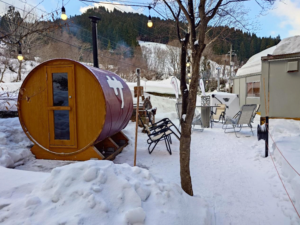スキー×サウナ！ 氷ノ山ヒュッテ白樺常設プライベートバレルサウナ予約情報