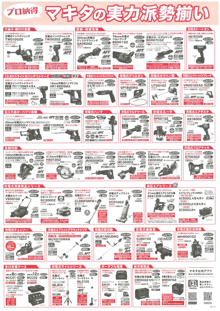 話題の新製品が続々！2025年待望のマキタフェア開催！