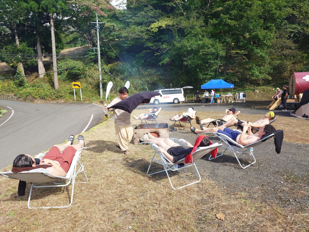 氷ノ山標高840ｍの天然水でととのうアウトドアサウナイベント