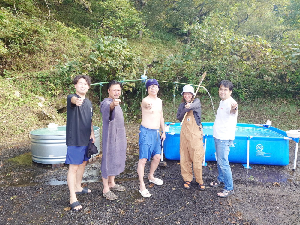 氷ノ山標高840ｍの天然水でととのうアウトドアサウナイベント