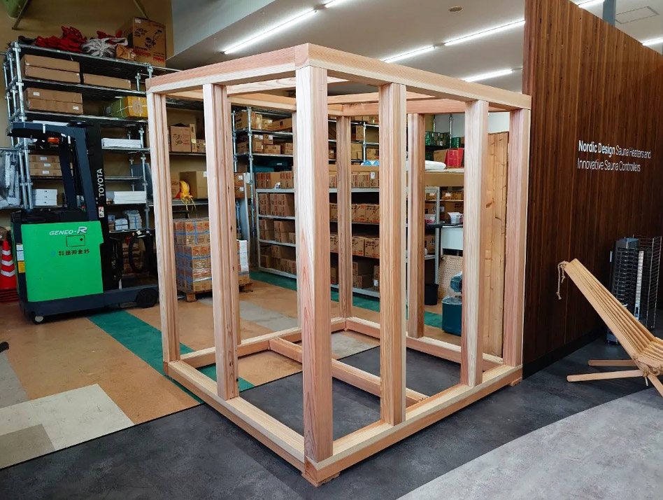 鳥取の森から生まれたノルディックサウナキャビン